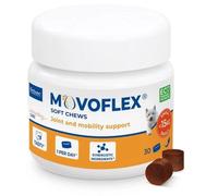 VIRBAC Movoflex S Croquetas blandas para articulaciones de perros de hasta 15 kg -30 croquetas