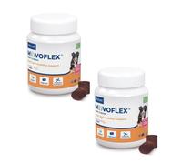 Virbac Movoflex Soft Chews | Paquete Doble | 2 x 30 Piezas | para Perros de más de 35 kg | Alimento complementario para la Salud Articular | para Mantener Las estructuras articulares