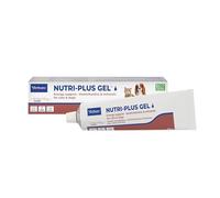 Virbac Nutri-Plus Gel | 120 g | Alimento complementario para Perros y Gatos para convalecencia | Estimulante del apetito, Portador de energía Altamente Concentrado