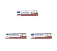 Virbac Nutri-Plus Gel | Paquete Triple | 3 x 120 g | Alimento complementario para Perros y Gatos para convalecencia | Estimulante del apetito, Portador de energía Altamente Concentrado