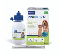 Virbac Pronefra - Complemento alimenticio dietético para Animales pequeños, Paquete de 1 Unidad (1 x 60 ml)