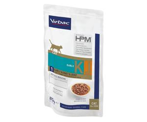 Virbac VET HPM Early Kidney & Joint - Alimento húmedo para gato adulto para el apoyo de la salud renal y hepática - Cantidad: 12 x 85 g