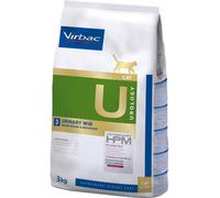 Virbac Veterinary HPM U3 Alimento urinario para gatos WIB | 3 kg