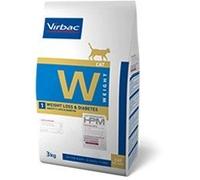 Virbac VET HPM Weight Loss & Diabetes - Pienso para gatos adultos con diabetes y sobrepeso - Cantidad: 7 kg