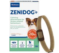 Virbac Zenidog Collar Calmante para Perros Pequeños - Antiestrés, Talla S | Collar de feromonas que reduce el estrés en perros pequeños y cachorros; hasta 3 meses de eficacia; ajustable, 39 cm