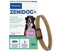 Virbac Zenidog Collar Calmante Perros Grandes y Cachorros - Antiestrés con Feromonas - Dura 3 Meses - Talla M/L - 67cm