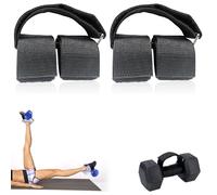 VireEyU Pack de 2 Correas de Tobillo con Mancuernas Tibialis - Pesas Ajustables y Mejoradas para el Entrenamiento de los Músculos de las Piernas, Correas de Tobillo Fitness para Hombres y Mujeres