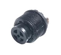 VIRELLO AluminumAlloyMountainBikeFrontForkAdjustmentKnob, QuickSoftHardSuspensionControlfor25.4-31.6mm, Negro