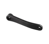 VIRELLO BikeLeftCrankArm de 170 mm, aleación de aluminio 6061, agujero cuadrado, CrankLegforMountainBike, compatible con pedal de eje de 14 mm, negro