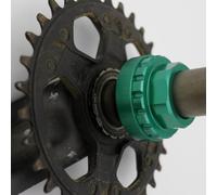 VIRELLO DirectMountChainringToolforM7100M8100M9100XT, CNCAluminum12-SpeedCranksetInstallerRemoverwithLocatingPin, verde