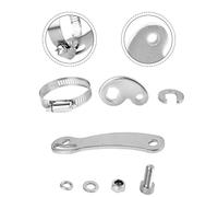 VIRELLO E-BikeTorqueArmSensorKit,AlloySteelConversionSetfor FrontRear Wheels,InternalExternalMounting,StableMotorfixationfor EbikesMountainBikes,Silver10x8x2cm