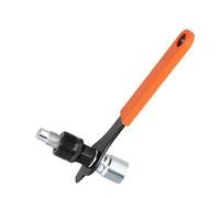 VIRELLO Extractor de bielas de bicicleta, extractor de soporte inferior de acero de alta resistencia para bielas de 20 dientes, incluye llave inglesa y enchufe de 24 mm para reparación de bicicletas