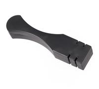 VIRELLO Llave para radios de bicicleta, nailon de alta resistencia, para reparación y remodelación de llantas de rueda, herramienta compacta portátil para bicicleta, negro, 109 mm