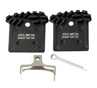 VIRELLO MetalDiscBrakePadsJ02AforBR-M9000M8000M7000M6100, HighFrictionQuietStoppingPowerforMountainBike