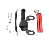 VIRELLO MiniBikewithStand, alta presión 120PSIportátil, AirforRoadMTB, CNCAluminumAlloywithHoseforPrestaValves