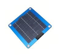 VIRELLO Panel solar portátil de 10 W, cargador USB de silicona monocristalina para camping, senderismo, RV, banco de energía plegable ligero para teléfono