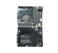 VIRELLO Placa de desarrollo R4, kit de microcontrolador ARM Cortex-M4 de 48 MHz con USB-C, lógica de 5 V, bus CAN, DAC, compatible con escudos R3 para proyectos Arduino IoT, color negro