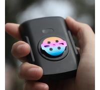 VIRELLO Ti - Adaptador de aleación para bicicleta Bryton S810 S650 S550, soporte ligero TC4 para GPS de ciclismo con tornillos, color plateado