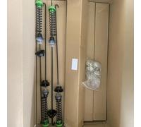 VIRELLO W11130362 - Juego de 4 varillas de suspensión de 59 cm para lavadora, piezas de repuesto de plástico para un funcionamiento estable y fácil instalación