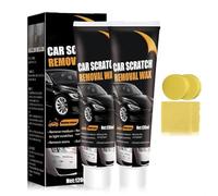 Viresta Scratch Repair, Viresta Scratch Repair Wax for Car Scratch, Viresta Nexa Car Scratch Remover with Wipe & Sponge for Deep Scratches, Long-Lasting Protection, Easily Fix Scratches (2pcs)