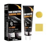 Viresta Scratch Repair Wax, Scratch Remover for Vehicles, Scratchs Repair Paste for Car, Long-Lasting Protection, Easily Fix Deep Scratches, with Wipe & Sponge (1PCS)
