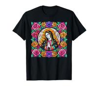 Virgen de Guadalupe Santa Maria Nuestra Reina de Mexico Camiseta