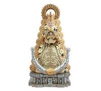 Virgen del Rocío 11 cm Resina en Caja PVC con la Historia