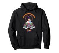 Virgen del Rosario Huichol Art. Nuestra Señora del Rosario Sudadera con Capucha