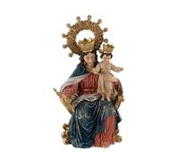 Virgen María Auxiliadora de Triana figura 20 cm. escultura resina