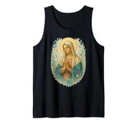 Virgen María Católica - Oración del Rosario Camiseta sin Mangas