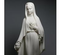 Virgen María Madre de Jesús, Santa de la Rosa, Escultura