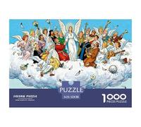 Virgen María Nube Caos Puzzle De Madera Impermeable Puzzles De 1000 Piezas Regalos para Adultos Desafiante Y Estimulante Rompecabezas Juegos Desafiantes