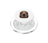 Virgen María Reina De Ángeles Católica Catedral Icono Arte PopSockets PopGrip para MagSafe