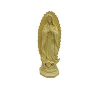 Virgen Mary Statue R Eligious Ornaments Decor Our Lady Of G Race B Lessed Virgin Mother 8 pulgadas Figura Sistema de Cajones Escritorio (Amarillo A)