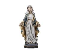 Virgen Milagrosa figura religiosa 40 cm. imagen en movimiento resina color