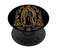 Virgen Santa María de Guadalupe Morenita del Tepeyac PopSockets PopGrip Adhesivo