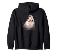 Virgen y el Niño Virgen María Bebé Jesús Natividad Sudadera con Capucha