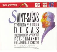 Virgil Fox RCA Victor Basic 100, Vol. 42- Saint-Saëns: Sy (CD) (Importación USA)