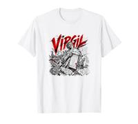 Virgilio Romano Poeta Eneida Latina Clásico Épico Camiseta