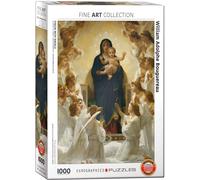 Virgin con Ángeles William Adolphe Bouguereau 1000 Rompecabezas de Piezas ( Pz )