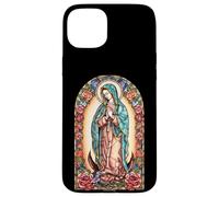 Virgin Mary of Guadalupe Religious Graphic Women Catholic Carcasa para iPhone 15 Plus
