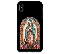 Virgin Mary of Guadalupe Religious Graphic Women Catholic Carcasa para iPhone XS MAX