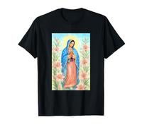 Virgin Mary Rosary Prayer Christian Catholic Religious Case Camiseta