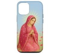 Virgin Mary Rosary Prayer Christian Catholic Religious Case Carcasa para iPhone 12/12 Pro
