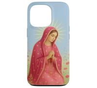 Virgin Mary Rosary Prayer Christian Catholic Religious Case Carcasa para iPhone 13 Pro