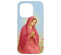 Virgin Mary Rosary Prayer Christian Catholic Religious Case Carcasa para iPhone 15 Pro