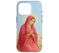 Virgin Mary Rosary Prayer Christian Catholic Religious Case Carcasa para iPhone 16 Pro
