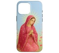 Virgin Mary Rosary Prayer Christian Catholic Religious Case Carcasa para iPhone 16 Pro Max