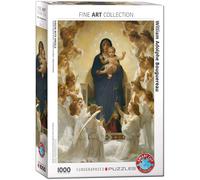 Virgin con Ángeles William Adolphe Bouguereau 1000 Rompecabezas de Piezas ( Pz )