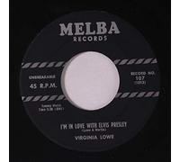 VIRGINA LOWE - i'm in love with elvis presley 45 rpm single